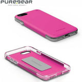 PureGear DualTek Pro Matte Magenta Pink Case Cover for iPhone SE 2022/2020, 8, 7