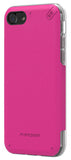 PureGear DualTek Pro Matte Magenta Pink Case Cover for iPhone SE 2022/2020, 8, 7