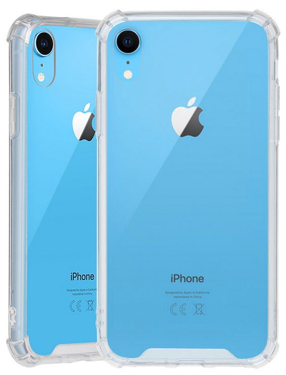 AquaFlex TPU Anti-Shock Clear Case Cover Hard Back for Apple iPhone XR 6.1