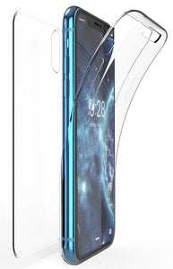 Tri-Max Clear Screen Guard Full Body TPU Wrap Case Cover for Apple iPhone XR