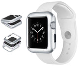 Silver Magnetic Snap Case Aluminum Hard Cover for Apple Watch (Series 4, 44mm)