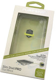 PureGear Clear Slim Shell Pro Case Cover for Galaxy Express Prime-2, J3 Luna Pro