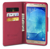 INFOLIO WALLET CREDIT CARD SLOT CASH CASE COVER STAND FOR SAMSUNG GALAXY J7 J700
