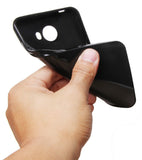 Black Flex Gel TPU Skin Case Cover for for GreatCall Jitterbug Smart2