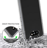 AquaFlex Anti-Shock Clear Case Slim Cover for LG Phoenix 5, Cricket K31 Rebel