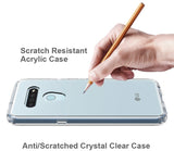 AquaFlex Transparent Anti-Shock Clear Case Slim Cover for LG K51, Reflect, Q51