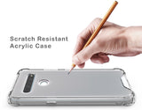 AquaFlex Transparent Anti-Shock Clear Phone Case Slim Cover for LG K61