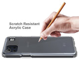 AquaFlex Transparent Anti-Shock Clear Case Slim Cover for LG K92 5G Phone