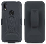 Rugged Case Stand and Belt Clip Holster for Lively Jitterbug Smart 3 Phone 2021