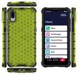 Honeycomb Hybrid Case Anti-Shock Cover for Lively Jitterbug Smart 3 Phone (2021)