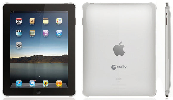 NEW MACALLY METROCPAD CLEAR PROTECTOR CASE HARD COVER FOR APPLE iPAD 1st GEN