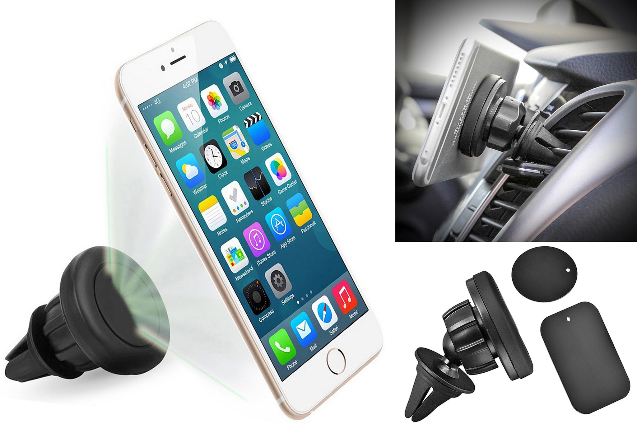 Universal Magnetic in Car Mobile Phone Holder Air Vent Phone Mount