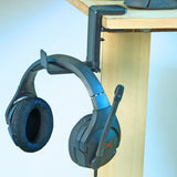 Universal Clip Desk/Table Mount Holder/Hanger Organizer for Headphones/Headset
