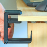 Universal Clip Desk/Table Mount Holder/Hanger Organizer for Headphones/Headset