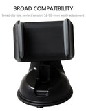 Universal Silicone Suction Cup Windshield/Dashboard Mount Holder for Cell Phone
