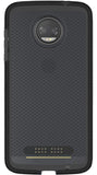 Tech21 Black Smoke EVO Check Anti-Shock Case Cover for Motorola Moto Z2 Force