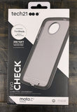 Tech21 Black Smoke EVO Check Anti-Shock Case Cover for Motorola Moto Z2 Force