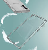 AquaFlex Transparent Anti-Shock Clear Case Slim Cover for Galaxy Note 10 Plus