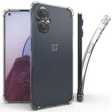 Clear Flex Gel TPU Skin Case Phone Cover for OnePlus N20 5G (Camera Protection)