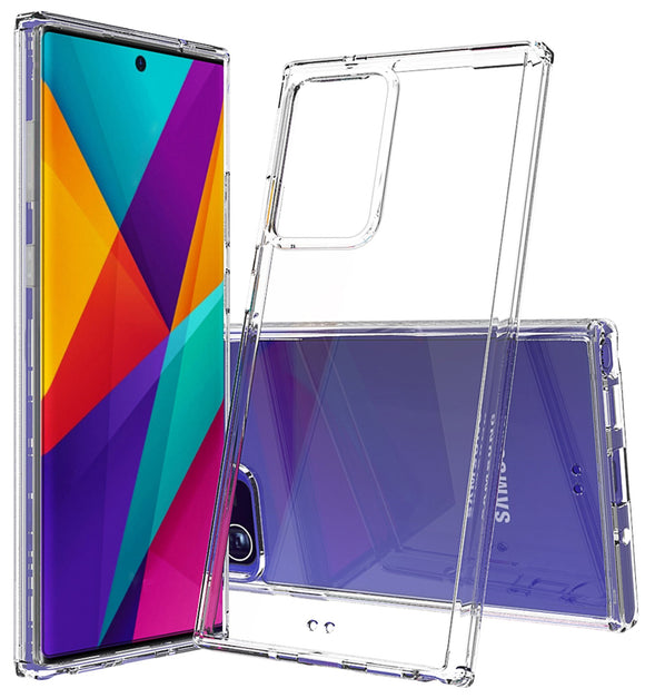 AquaFlex Transparent Clear Case Slim Cover for Samsung Galaxy Note 20 Ultra