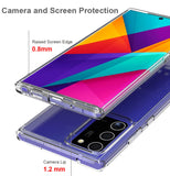 AquaFlex Transparent Clear Case Slim Cover for Samsung Galaxy Note 20 Ultra
