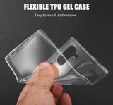 Transparent Clear Flex Gel TPU Skin Case Slim Cover for Samsung Galaxy Note 10