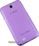 ULTRA SLIM PURPLE FROST PROTEX HARD CASE COVER FOR SAMSUNG GALAXY NOTE 2 II