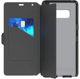 Tech21 Black EVO Wallet Case + ImpactShield Screen Protector for Galaxy Note 8