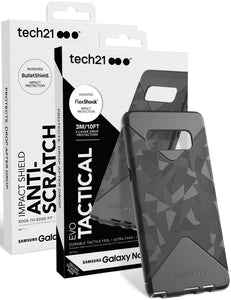 Tech21 Black EVO Tactical Case + ImpactShield Screen Protector for Galaxy Note 8