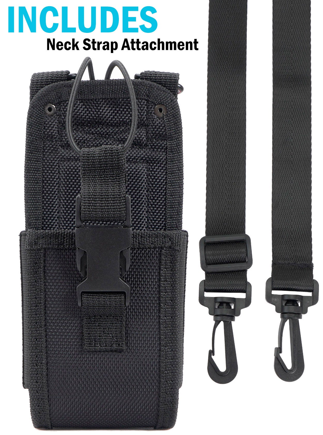 Occidental Leather 5564 Belt Fastener Bag - Divided Nylon Pouch, Leather Tool Holders