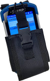 Black Rugged Nylon Pouch Belt Hip Case for Zebra TC77HL USPS Mobile Scanner