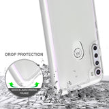 AquaFlex Transparent Anti-Shock Clear Case Cover for Motorola One Fusion Plus