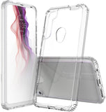 AquaFlex Transparent Anti-Shock Clear Case Cover for Motorola One Fusion Plus