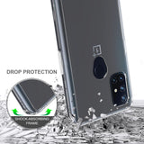 AquaFlex Transparent Anti-Shock Clear Case Slim Cover for OnePlus Nord N10 5G