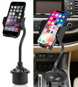Heavy Duty Car Cup Holder Phone Mount Universal for Smartphone/Galaxy/iPhone