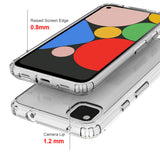 AquaFlex Transparent Anti-Shock Clear Case Slim Cover for Google Pixel 4a 2020