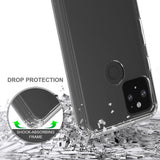 AquaFlex Transparent Anti-Shock Clear Case Slim Cover for Google Pixel 5