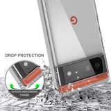 AquaFlex Transparent Anti-Shock Clear Phone Case Slim Cover for Google Pixel 6