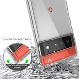 AquaFlex Transparent Anti-Shock Clear Phone Case Cover for Google Pixel 6 Pro