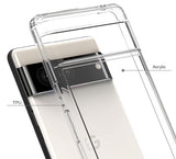 AquaFlex Transparent Anti-Shock Clear Case Slim Cover for Google Pixel 7