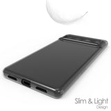 Transparent Clear Flex Gel TPU Skin Case Phone Cover for Google Pixel 7 Pro