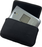 Black Nylon Case Pouch Belt Clip for TeleEpoch AT&T Cingular Flip M3620