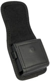 Black Leather Case Pouch Belt Loop Clip for Motorola RAZR Plus (2023/2020) RAZR+