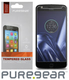 3x PureGear Tempered Glass 9H Screen Protector for Motorola Moto Z Force