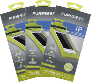 3x PureGear PureTek Roll-On Screen Protector Kit for Apple iPhone 6 Plus