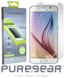 3x PureGear PureTek Screen Protector for Samsung Galaxy S6 (Flex Glass Film)