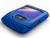Grid Texture Case Slim Hard Shell Cover for Motorola RAZR 5G Flip Phone (2020)