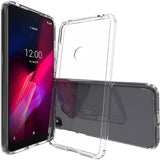 AquaFlex Transparent Anti-Shock Clear Case Slim Cover for T-Mobile Revvl 4