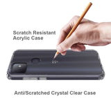 AquaFlex Transparent Anti-Shock Clear Case Slim Cover for T-Mobile Revvl 4 Plus