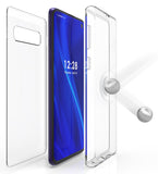 Tri-Max Clear Screen Guard Full Body TPU Wrap Case Cover for Samsung Galaxy S10